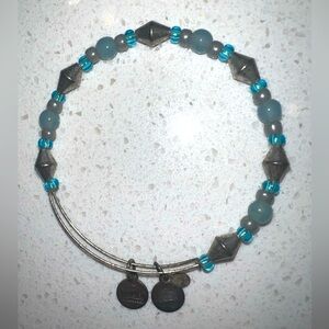 Alex and Ani Silver Beaded Bracelet